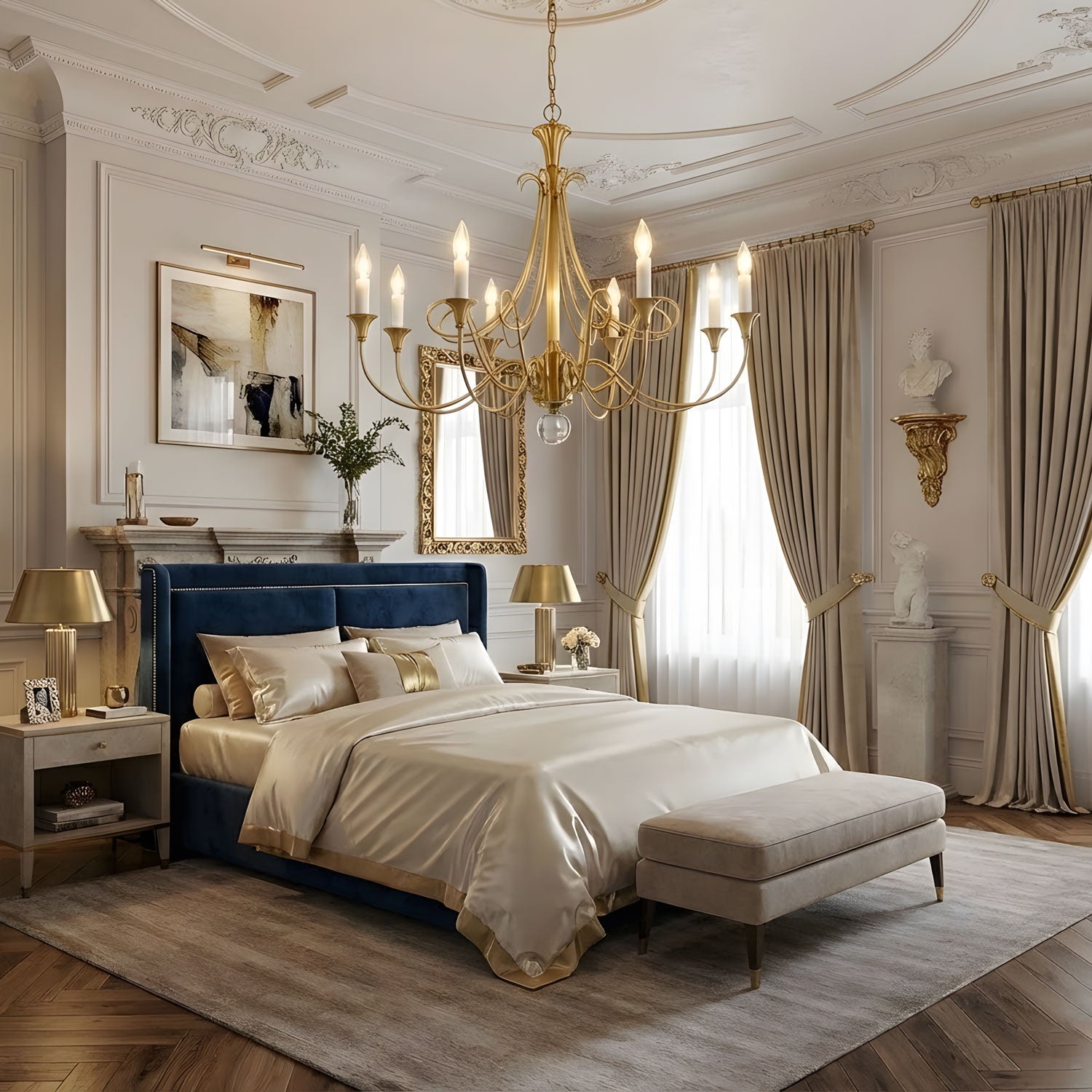 Double-Twist-Chandelier-_3 - Oleniva