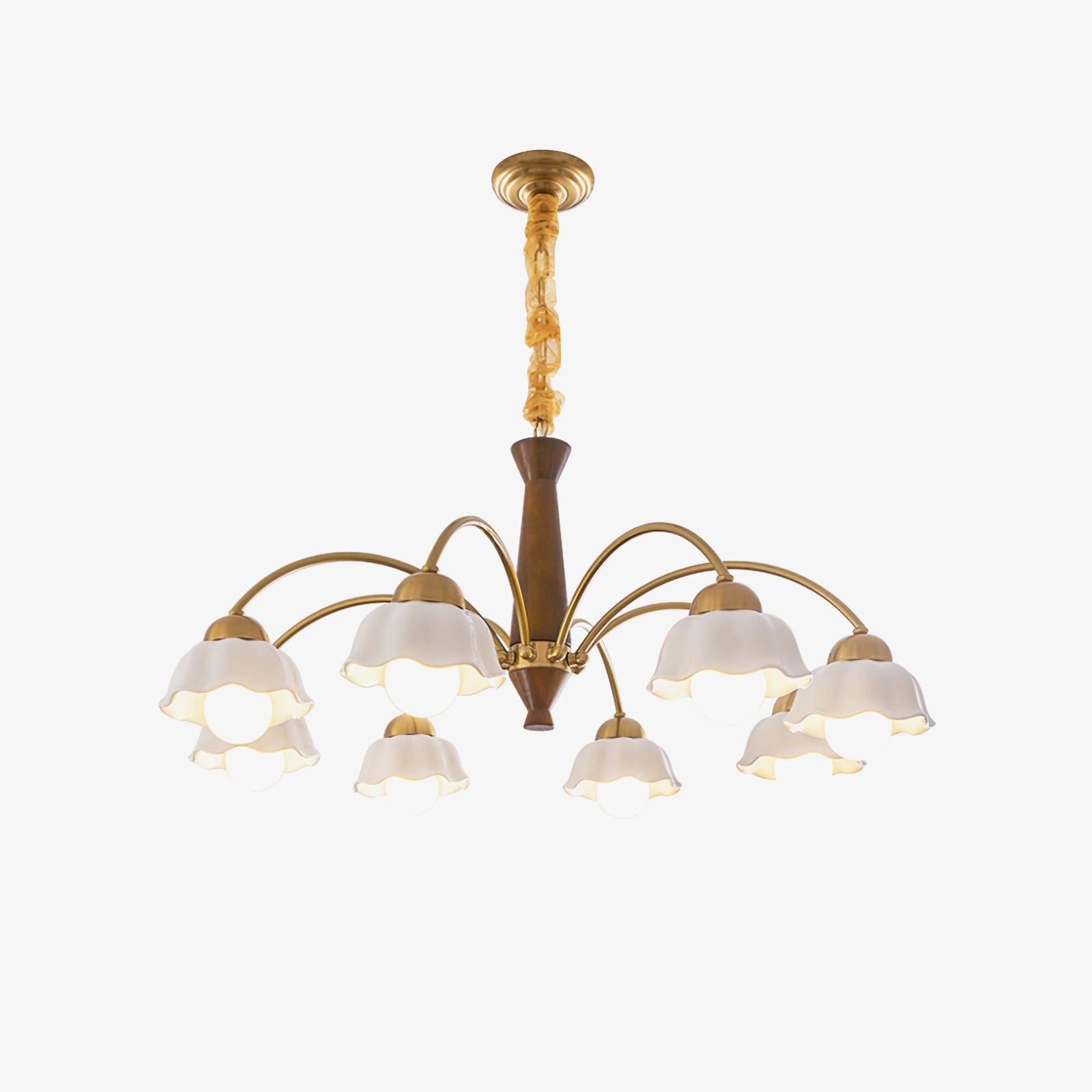 Swedish_Modern_Brass_Chandelier_1 - Oleniva