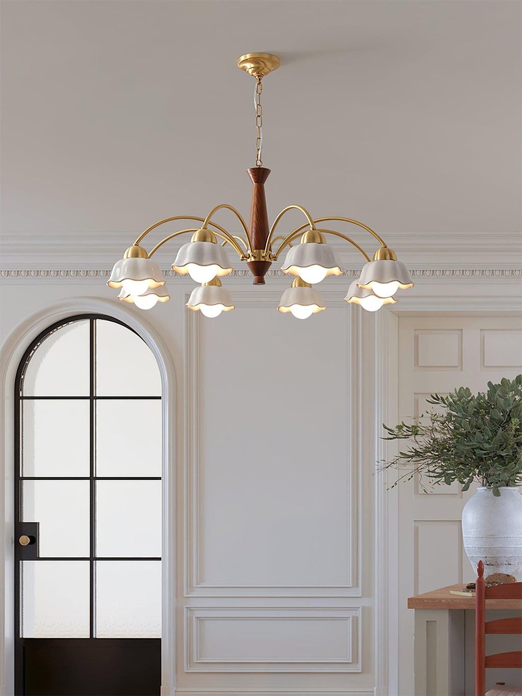 Swedish_Modern_Brass_Chandelier_19 - Oleniva