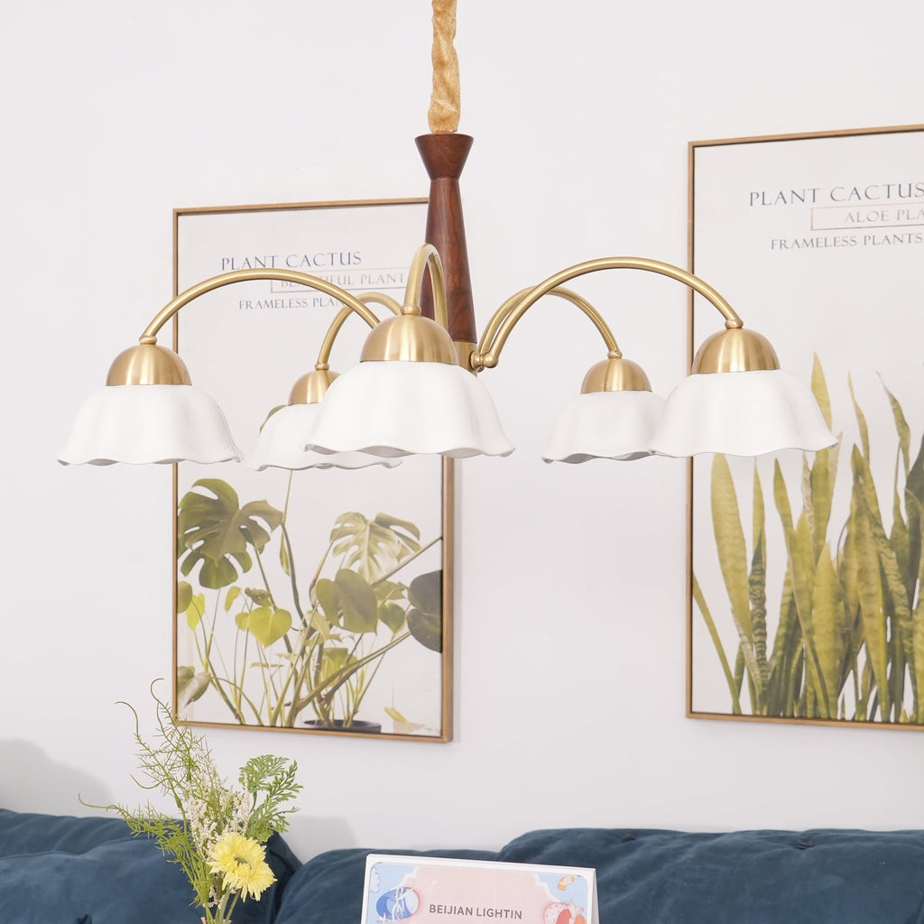 Swedish_Modern_Brass_Chandelier__5 - Oleniva