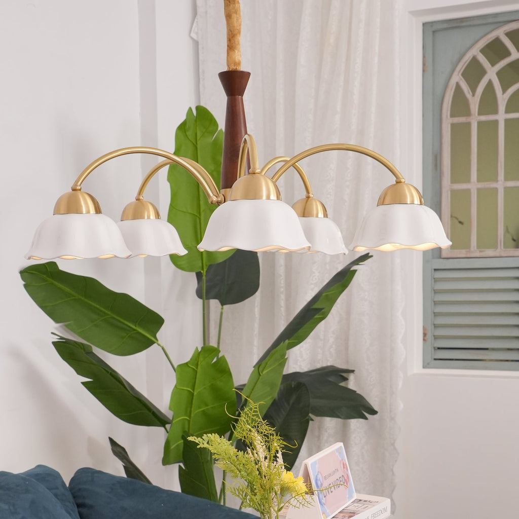 Swedish_Modern_Brass_Chandelier__7 - Oleniva