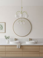 Tulip-Matcha-Chandelier-_7 - Oleniva