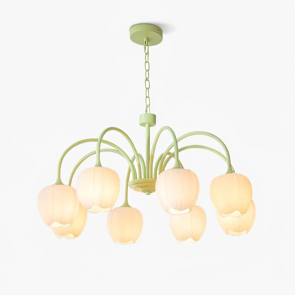 Tulip_Matcha_Chandelier-edit - Oleniva