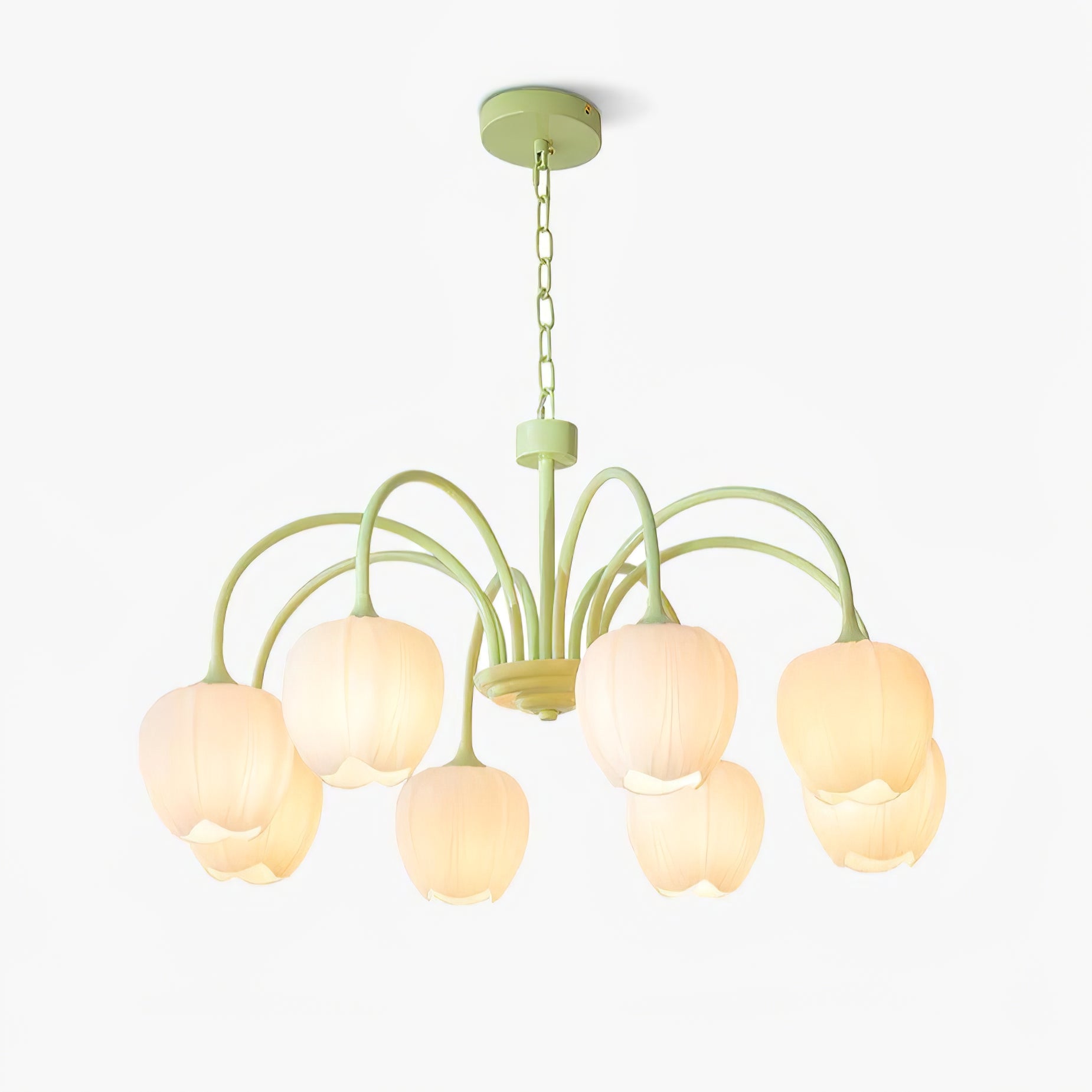 Tulip_Matcha_Chandelier-edit - Oleniva