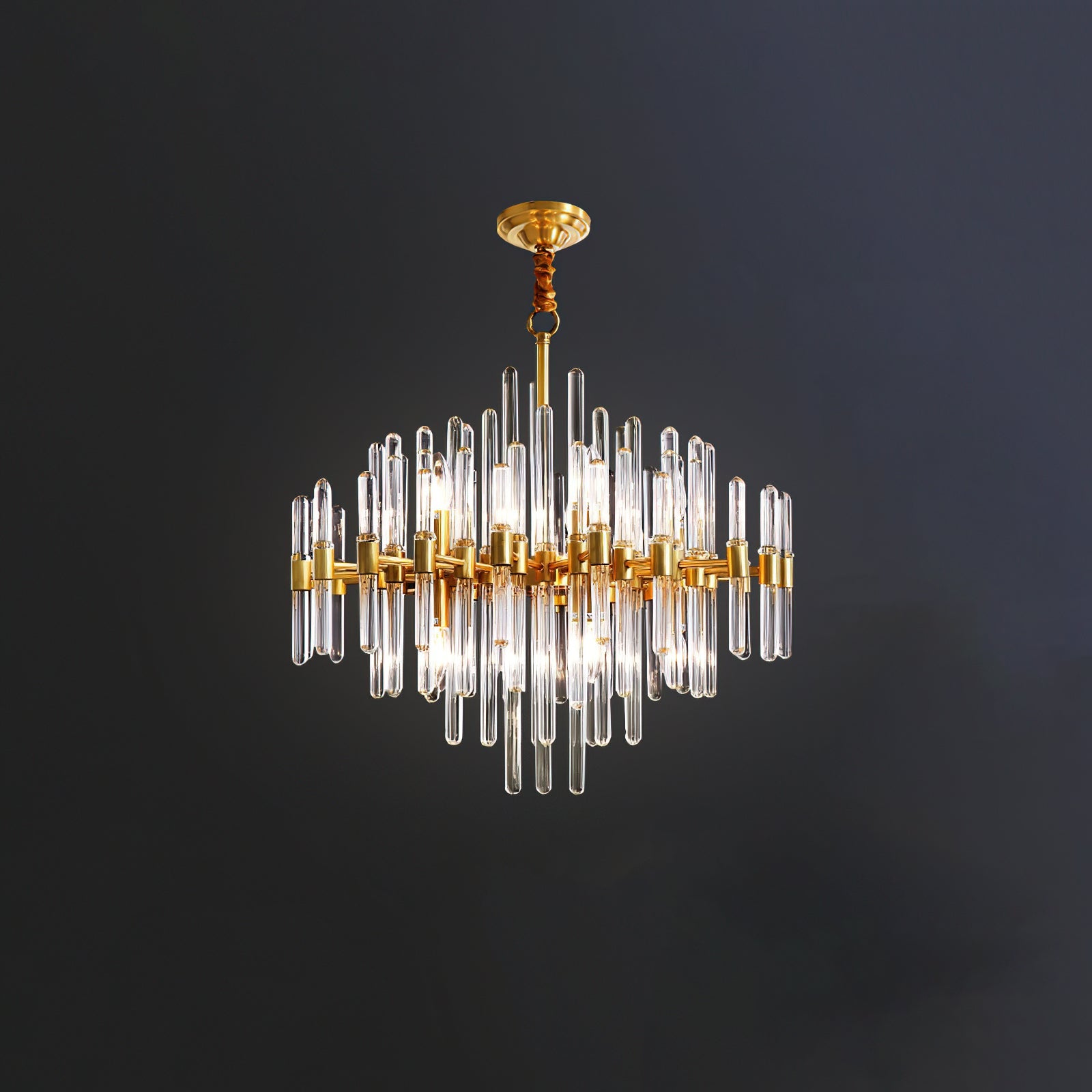 Vintage_Antique_Brass_Chandelier__61 - Oleniva