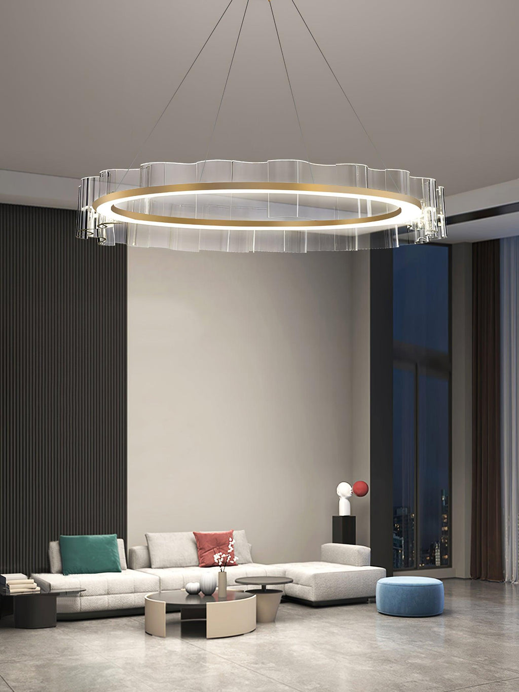 Water_Wave_Glass_Chandelier_5 - Oleniva