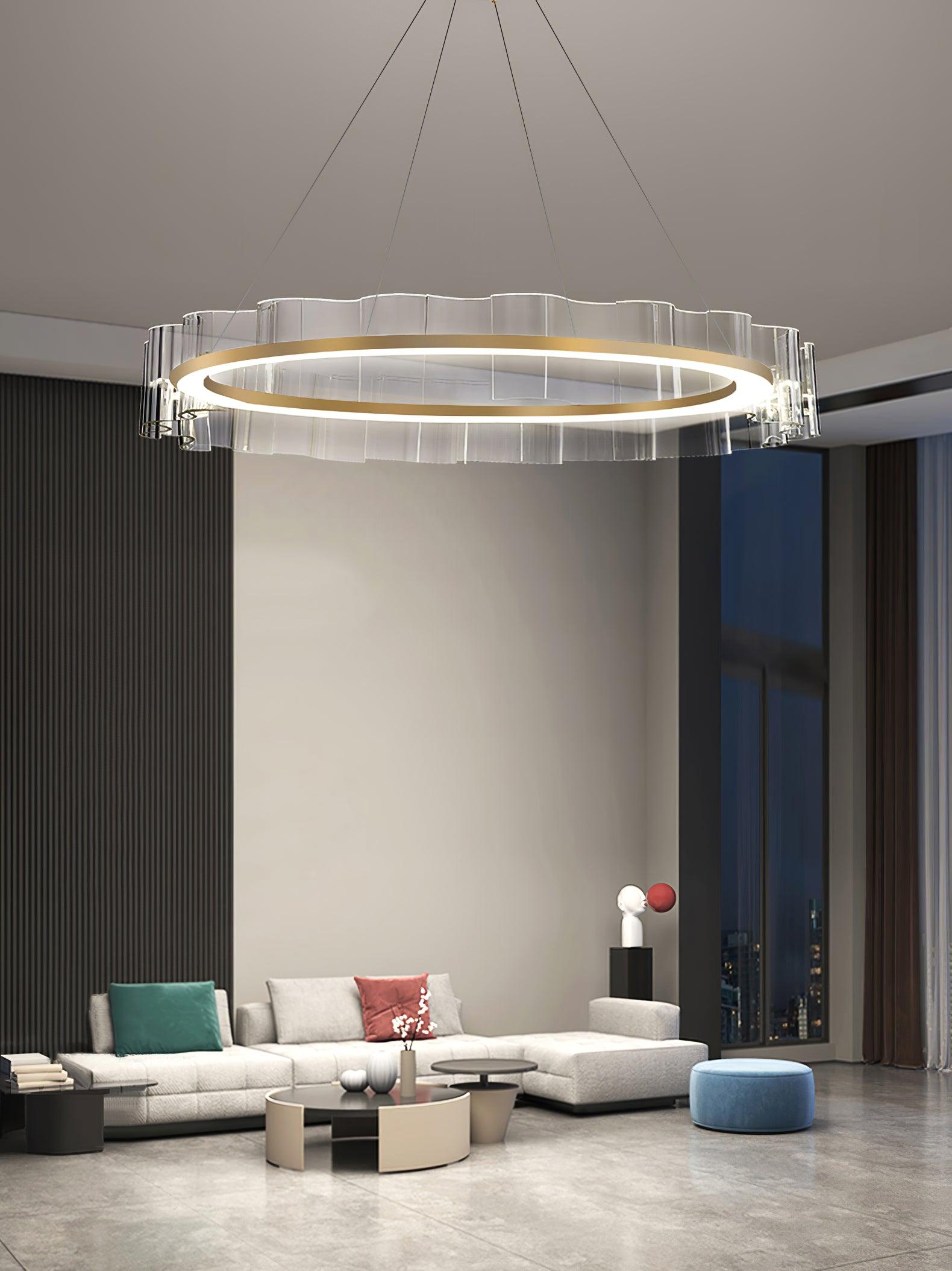 Water_Wave_Glass_Chandelier_5 - Oleniva