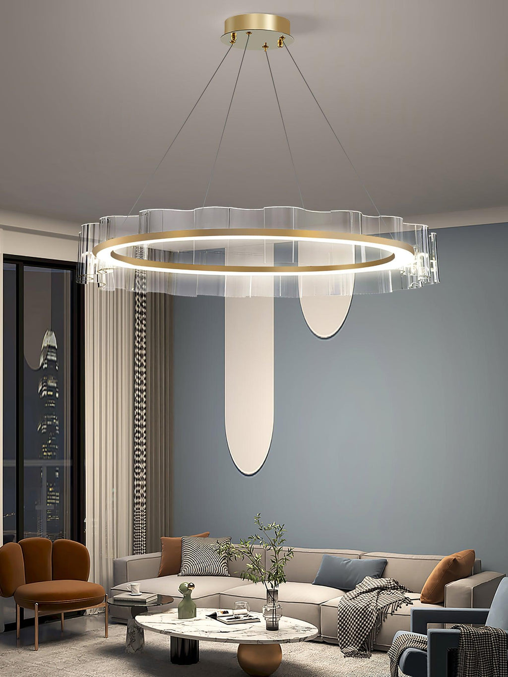Water_Wave_Glass_Chandelier_7 - Oleniva